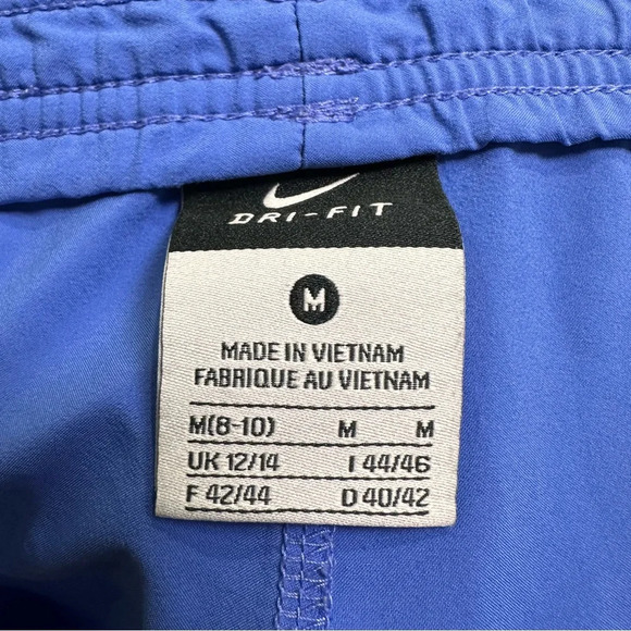 Nike Dri-Fit M Blue Running Shorts - Picture 6 of 7